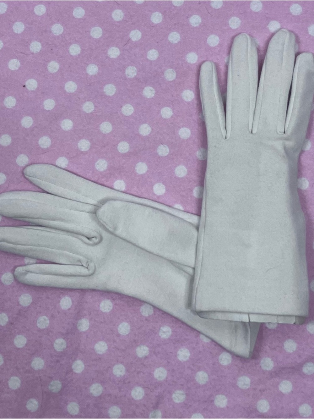 Vintage Ladies White Gloves